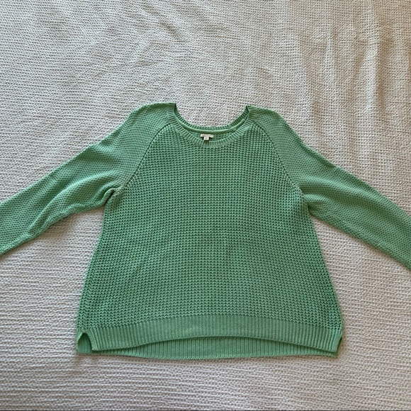 Mint Green Sweater 1X - Picture 5 of 7
